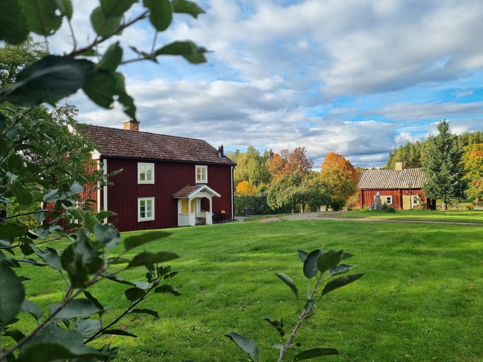 Gasthaus Skoelvs Gard Glanshammar Exterior foto